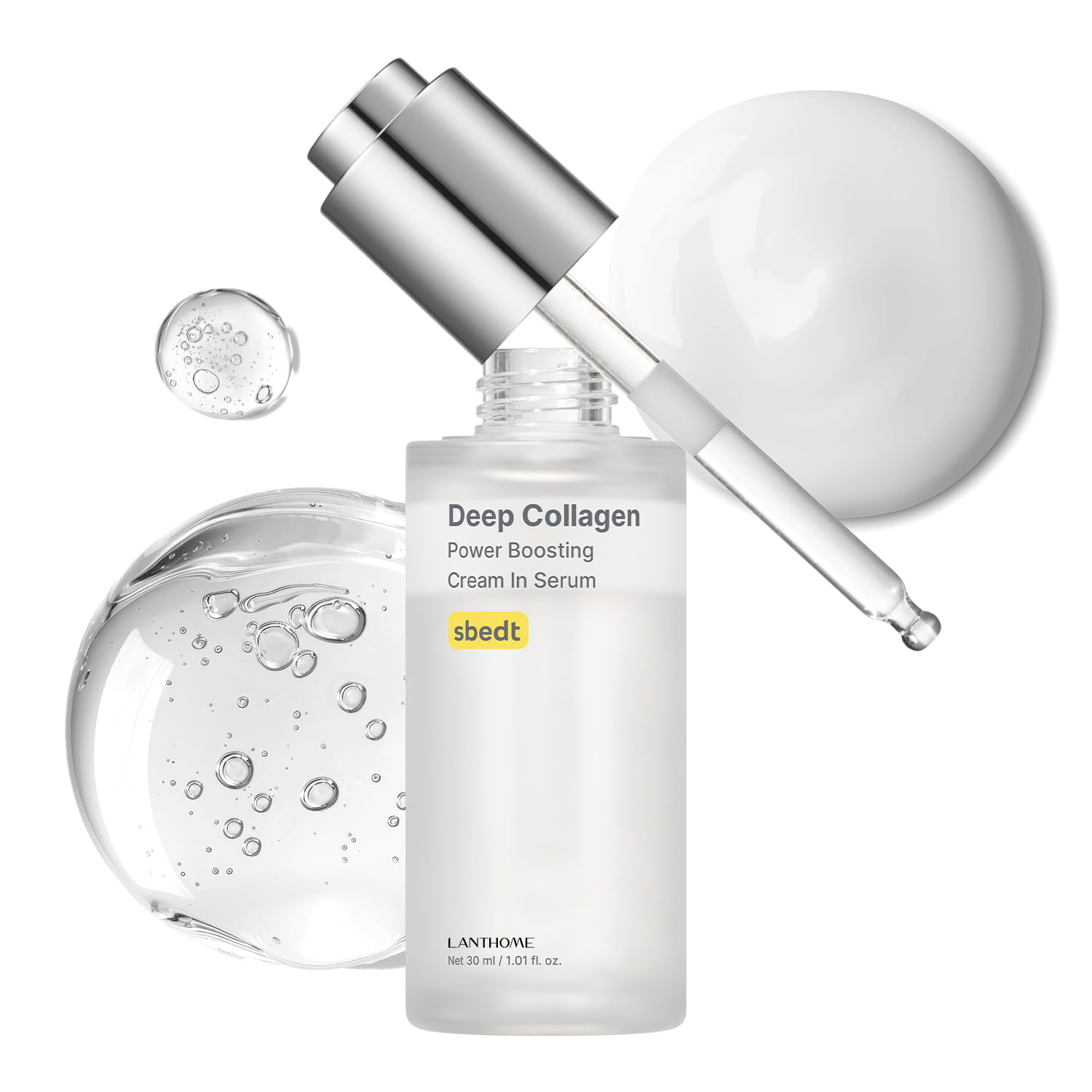OEM Deep Collagen Anti-Wrinkle Face Serum Moisturizing Double Layer Cream in Serum Real Collagen Serum for Glass Skin