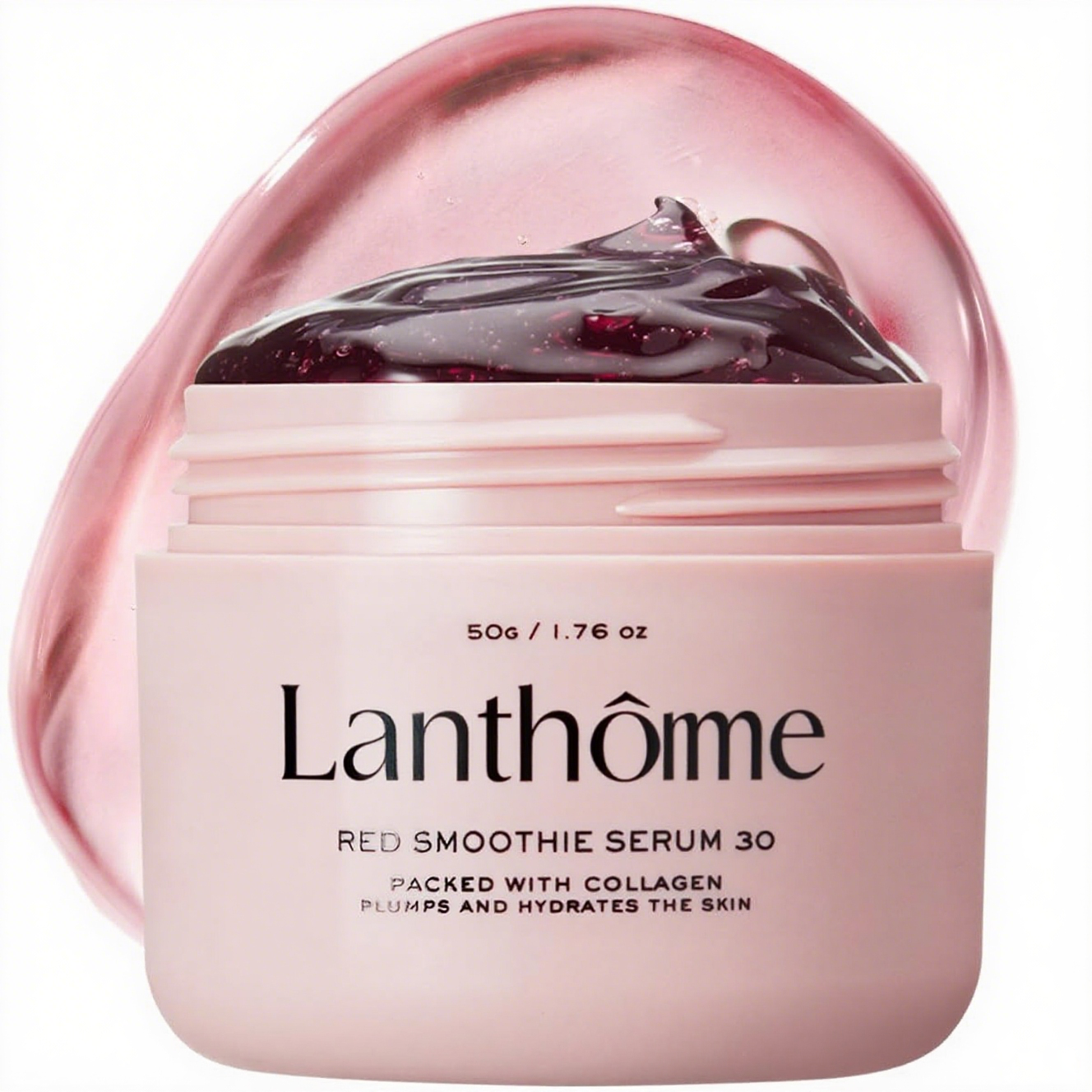 OEM Vegan 30% Red Collagen Niacinamide Jelly Cream Peptide Vitamin E Overnight Smoothie Serum Glowing Soothing Face Moisturizer